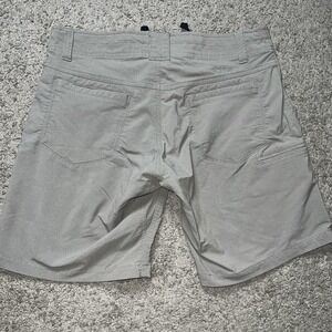 Kuhl Silencr Kargo Shorts Mens 32 Gray Performance Outdoor Hiking